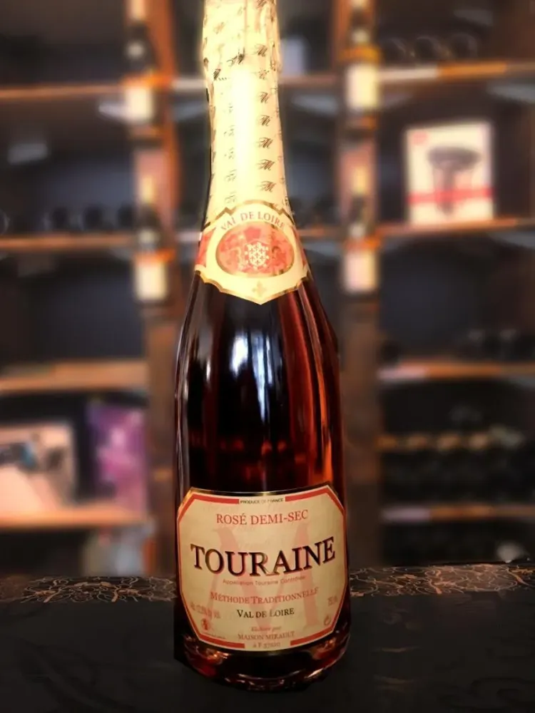 Touraine Aoc Rosé Méthode Traditionnelle 1/2 Sec