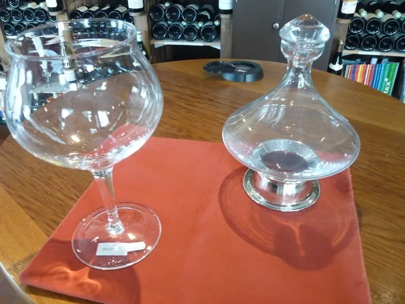 Vente de carafe à Vouvray